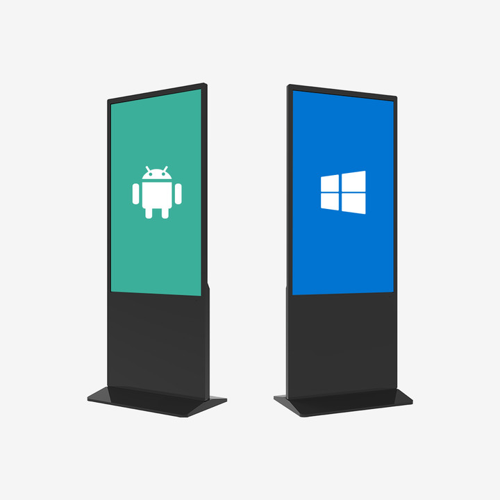 Referensi Floor Standing Touch Screen Kiosk